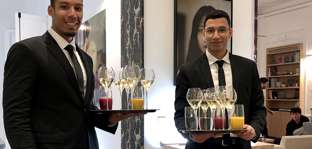 Vernissage Luo Yang pour la Maison Dentsu