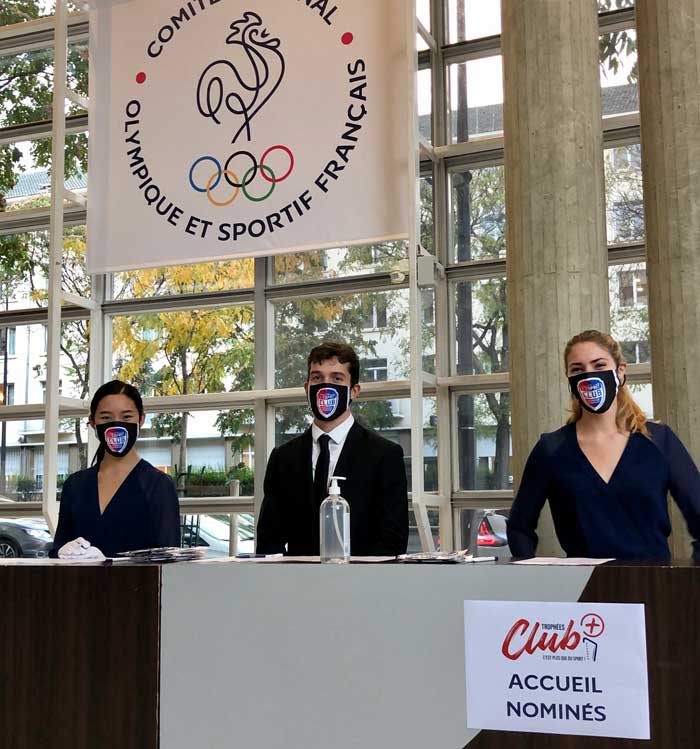 Les équipes Facett accueillent les invité du Comité national olympique et sportif français (CNOSF)