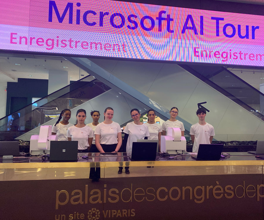 Microsoft AI Tour au Palais des Congrès de Paris