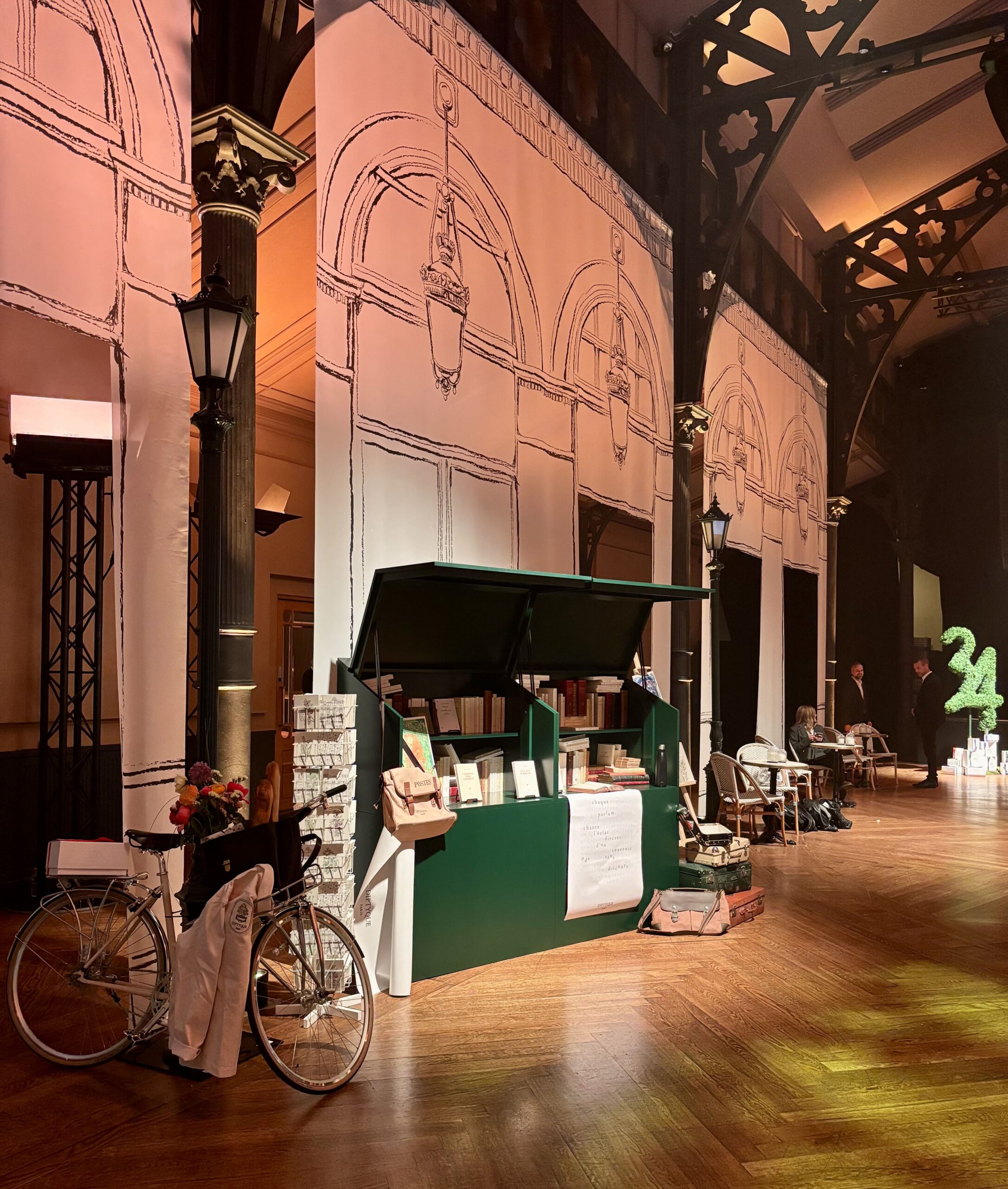 Accueil événementiel luxe Paris : prestation Diptyque