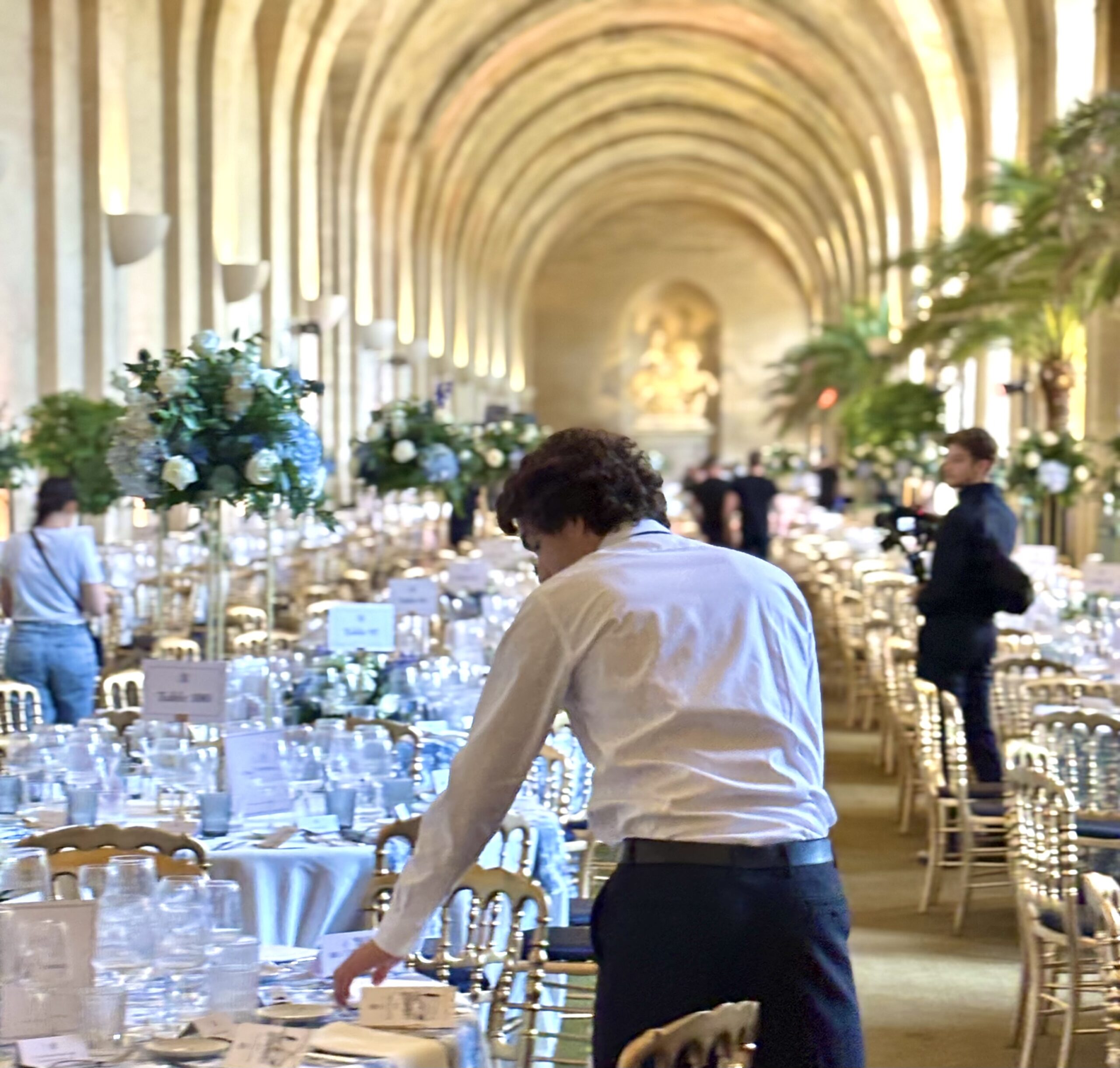 Facett mobilise ses équipes de serveurs à l&rsquo;Orangerie du Château de Versailles